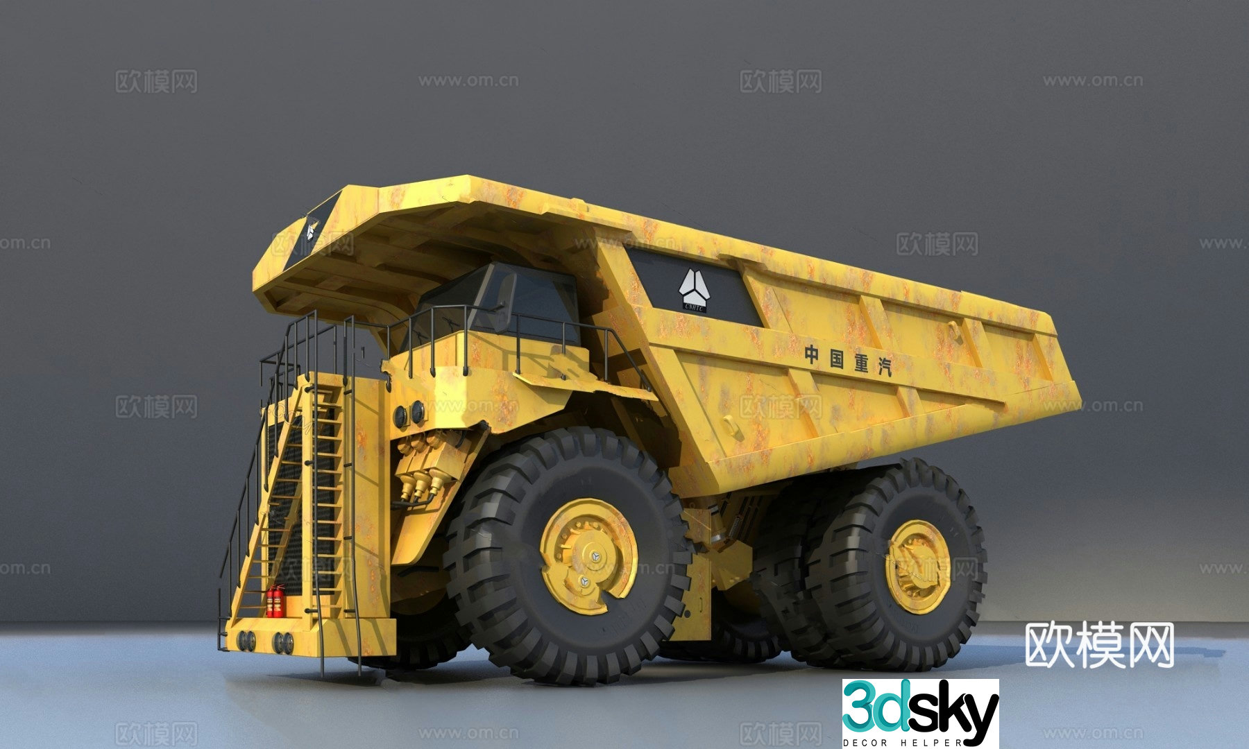 truck model 3d model