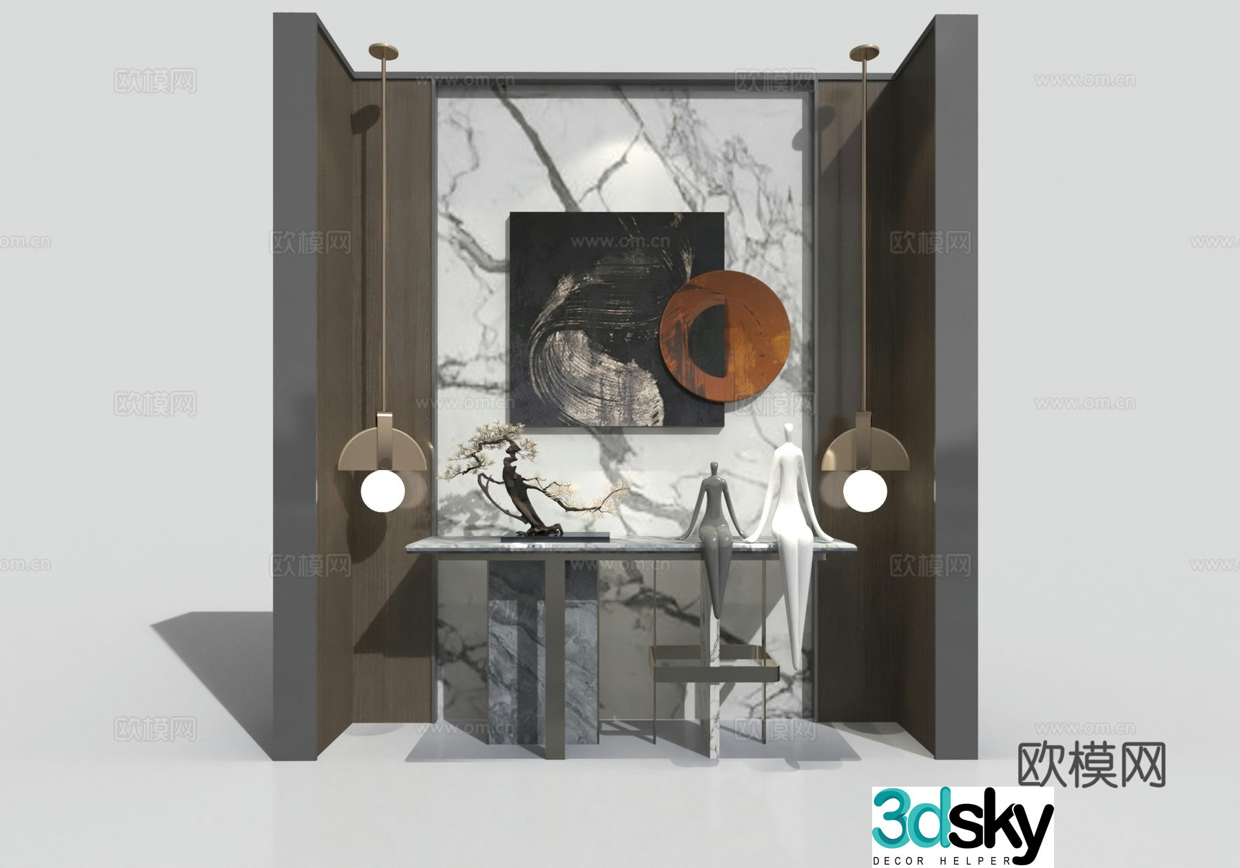 Porch ornament 3D model