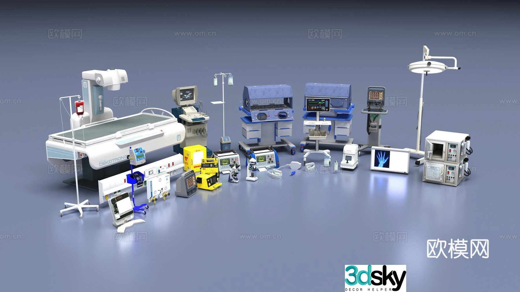 Medical equipment 3d model