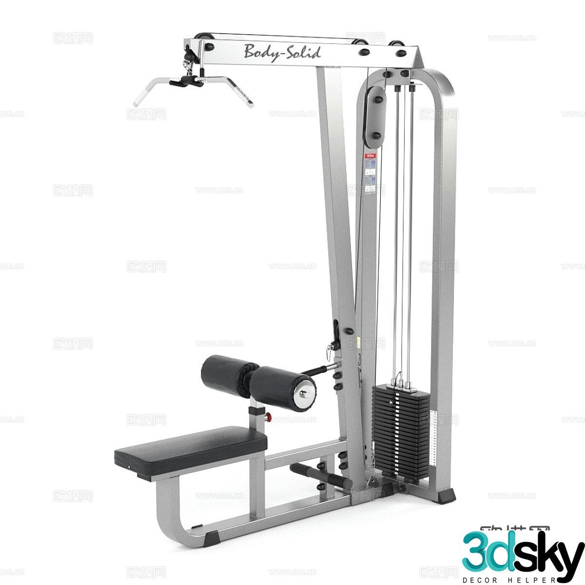 Lat machine Body-Solid SLM-3003d model