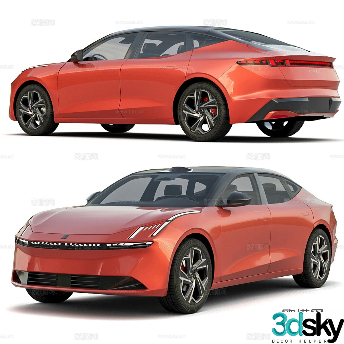 Lynk & Co Z10 2024 3d model