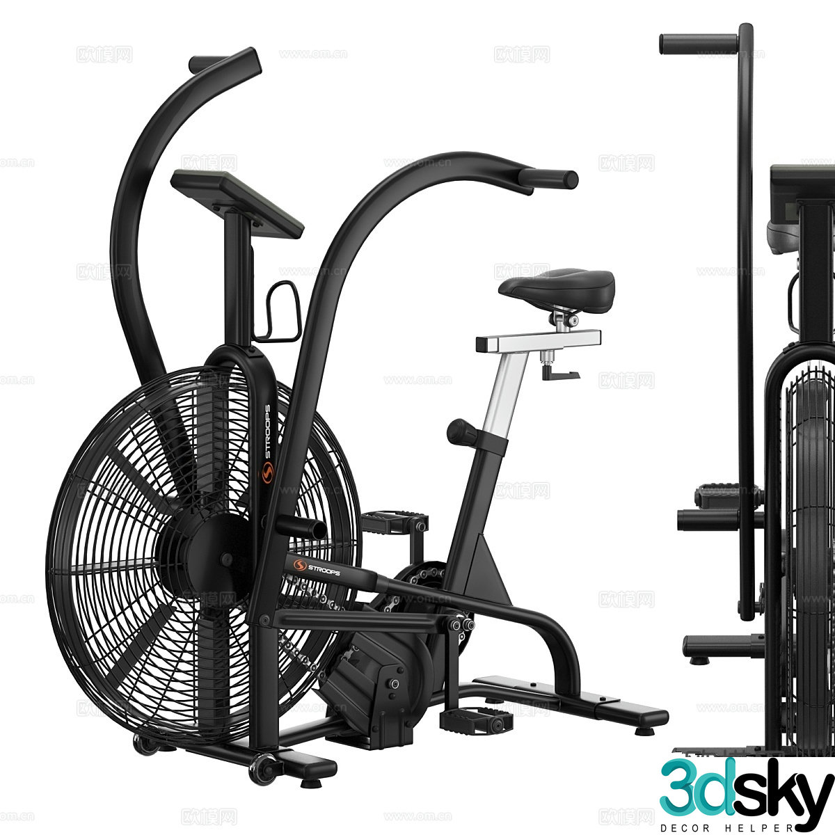 STROOPS air bike 3d model