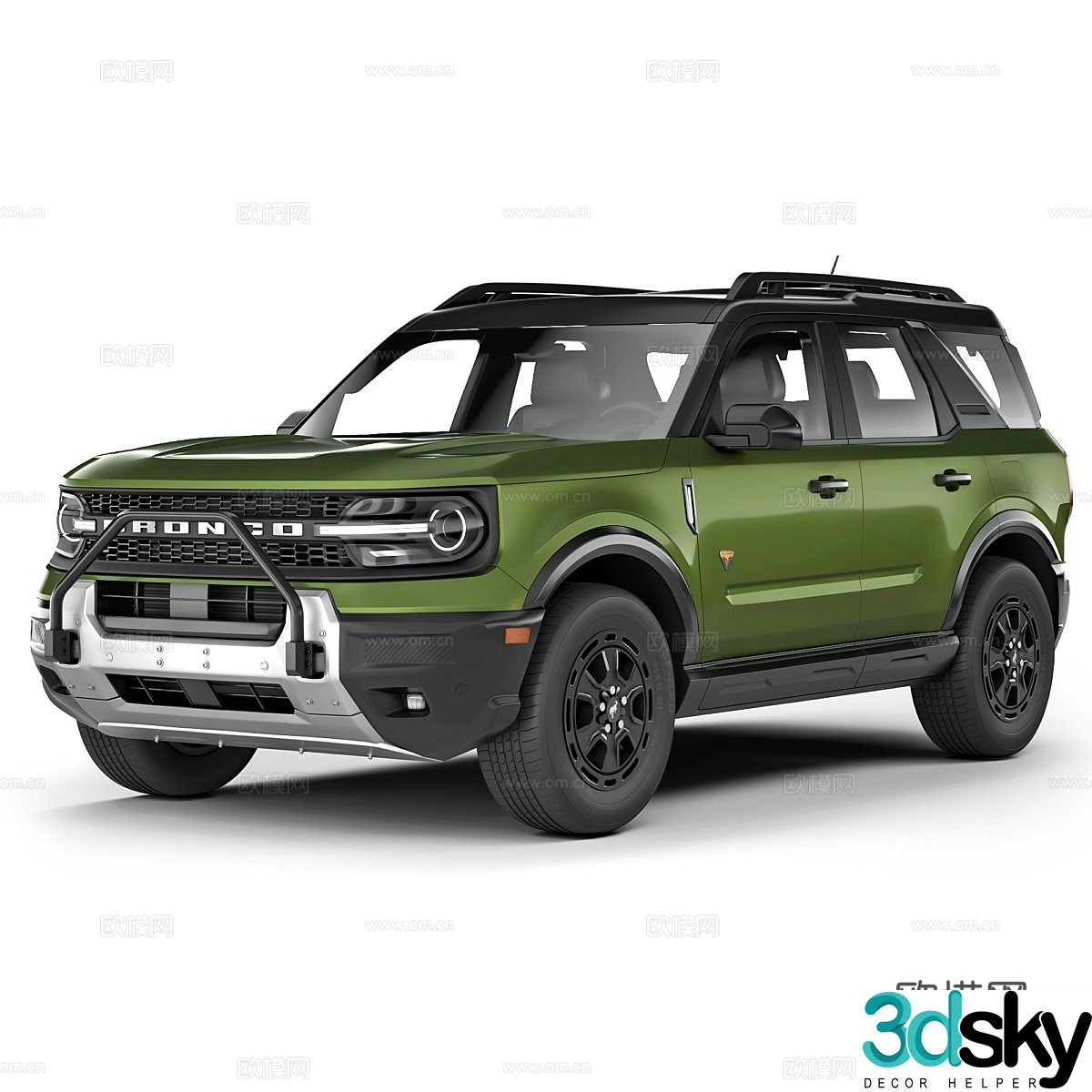 2025 Ford Bronco Sport 3d model