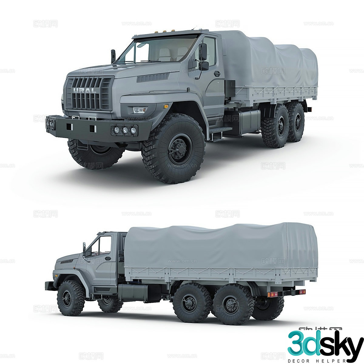 UUral NEXT 6x63d model
