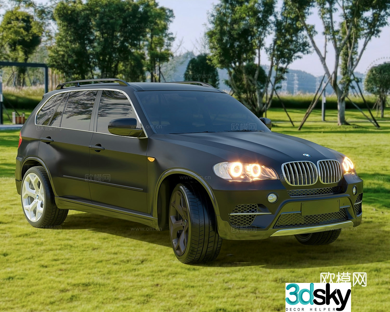 car sedan sports car 3d model