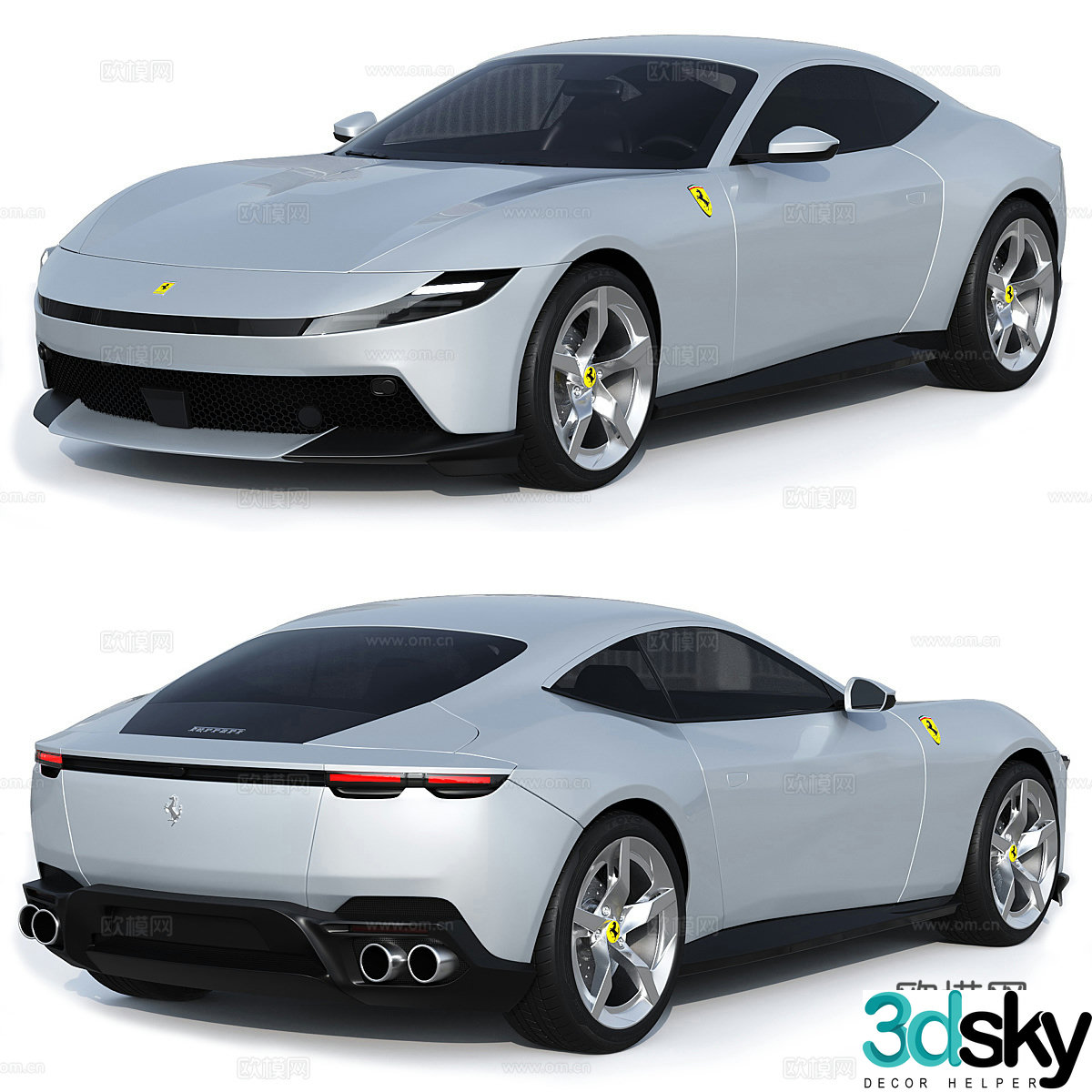Ferrari Amalfi 2026 3d model