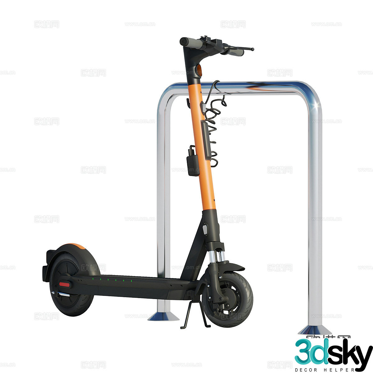 scooter 3d model