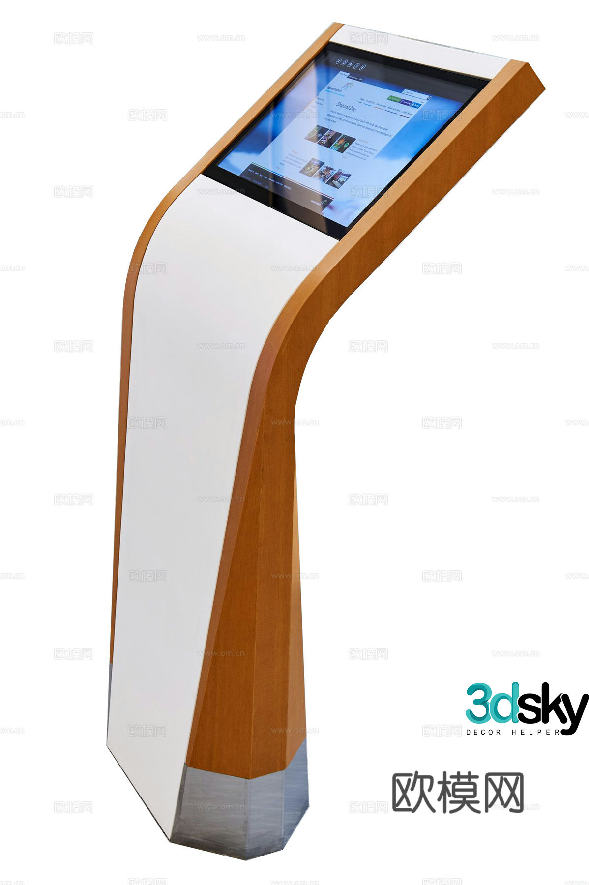All-in-one machine registration machine Wood grain all-in-one machine registration machine 3D model