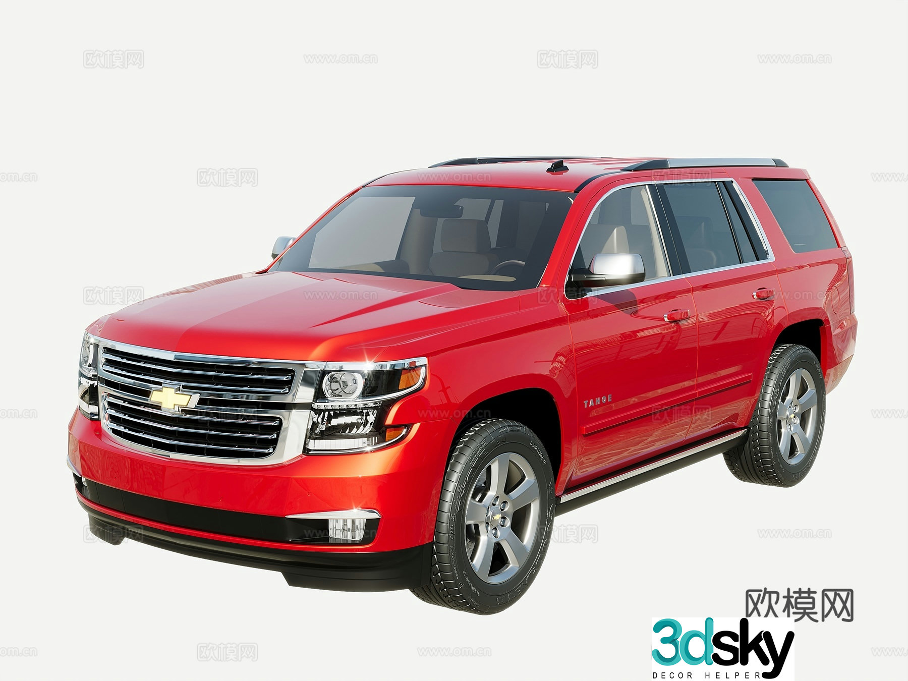 Chevrolet Tahoe 2015 Chevrolet Tahoe 2015 3d model