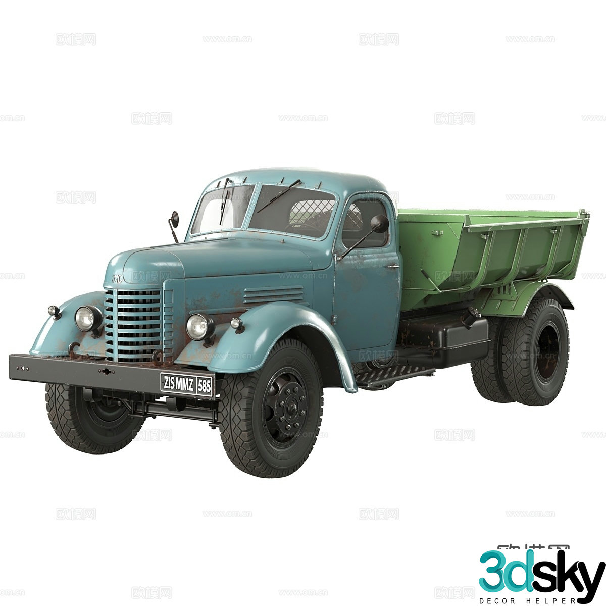 ZIS MMZ 5853d model