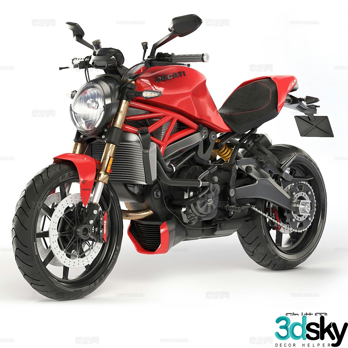 Ducati Monster 1200 S3d model