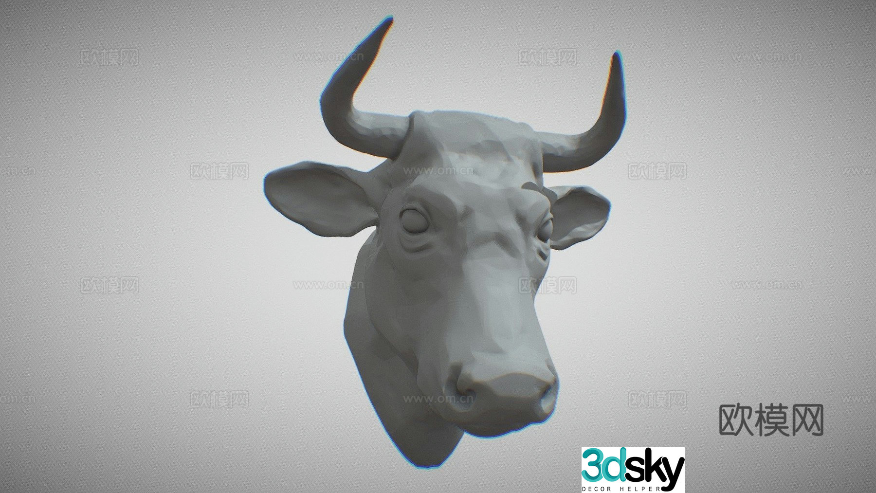 bull 3d model