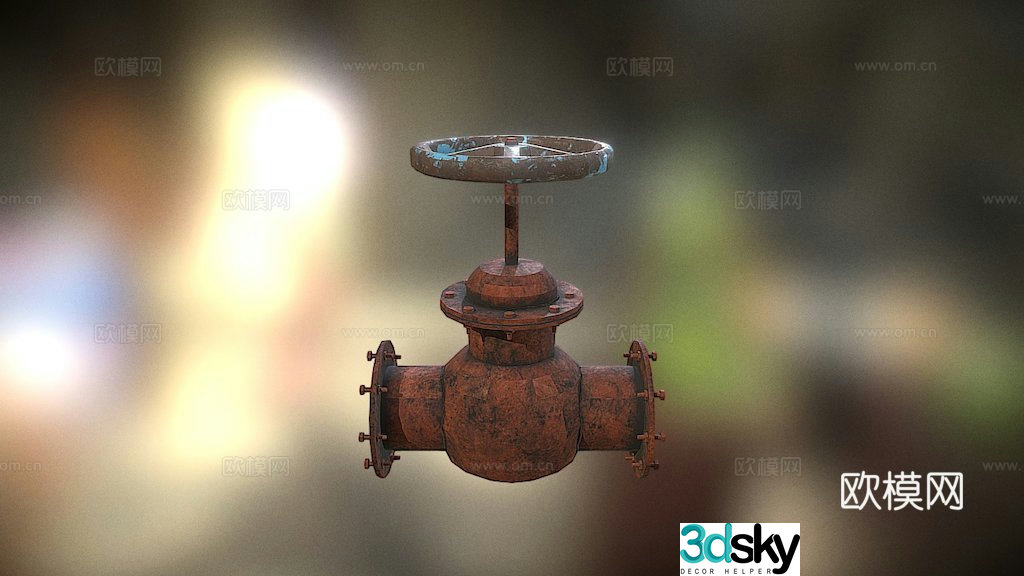 valve 3d model