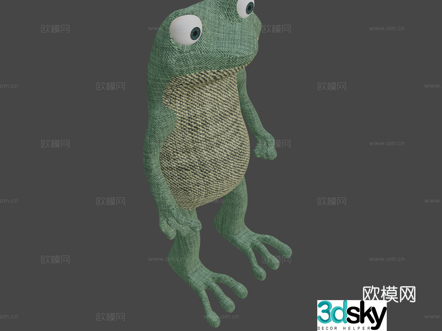 Frog soft toy???3d model