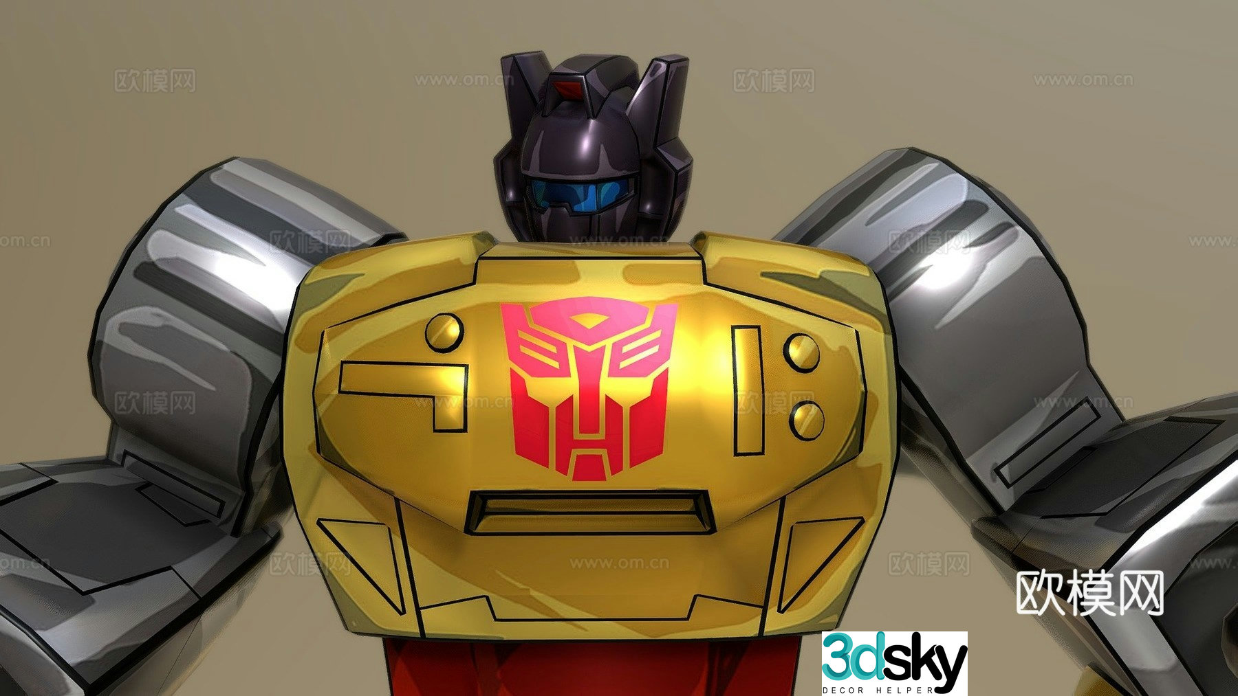 Grimlock - Transformers Destruction 3d model