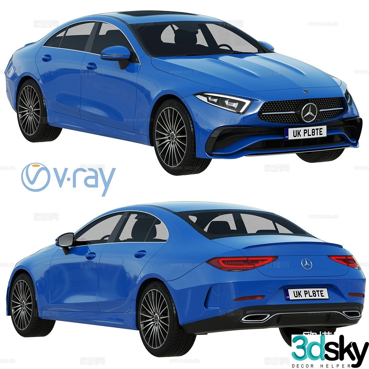 2022 Mercedes-Benz CLS 3d model