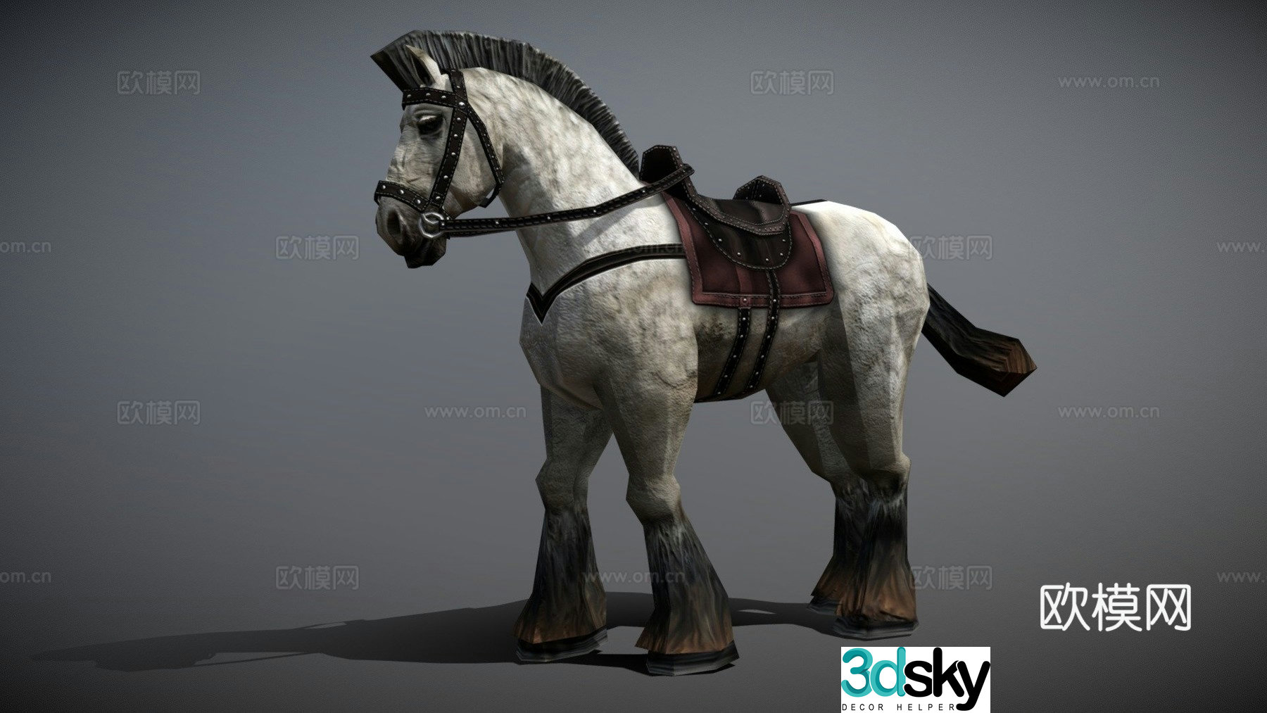 DRT-Fantasy Mount-Horse 3D Model