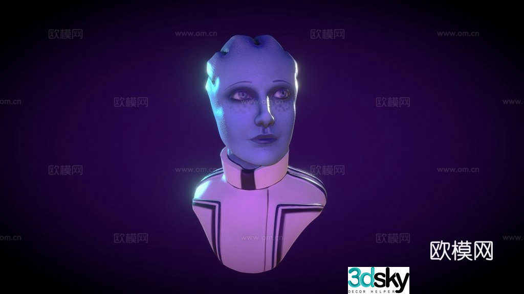 Liara T Sony 3d model