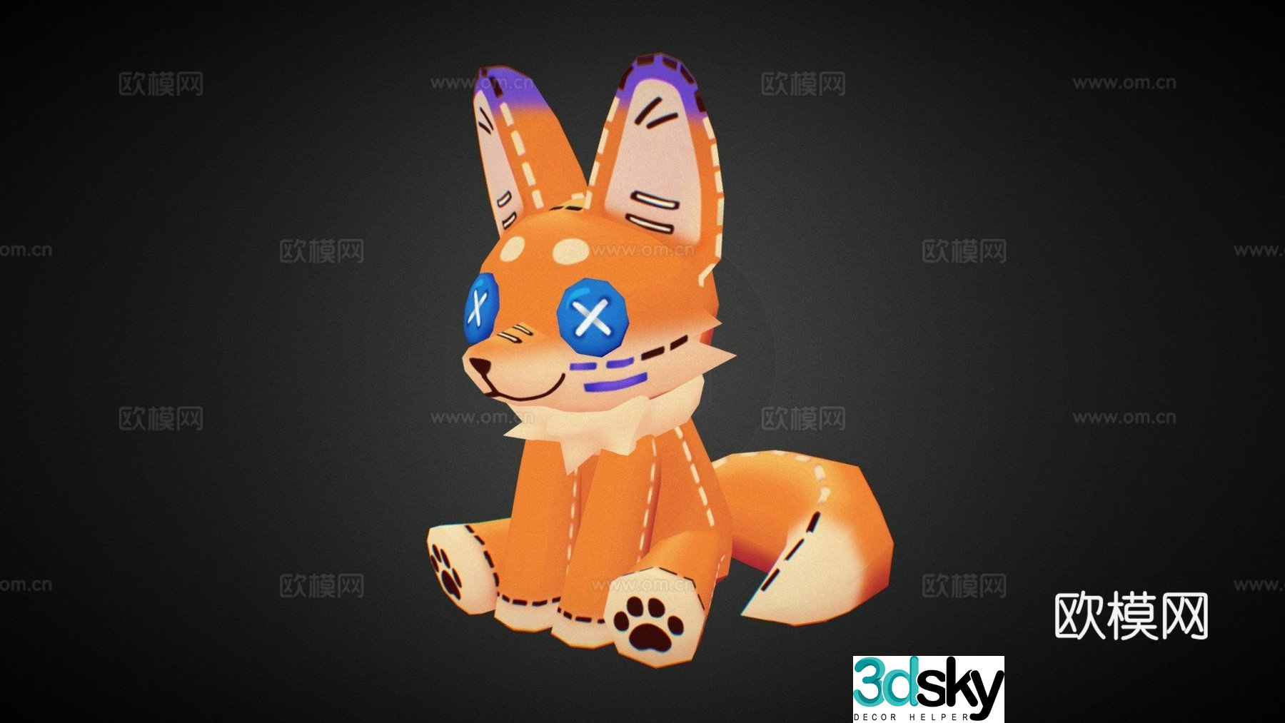 File doll 3d model