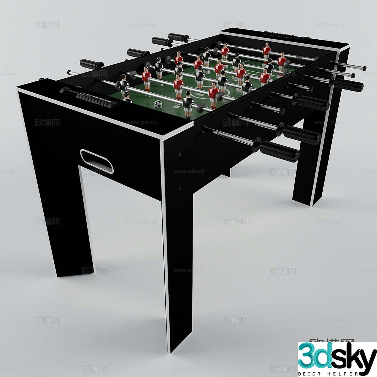table football 3d model