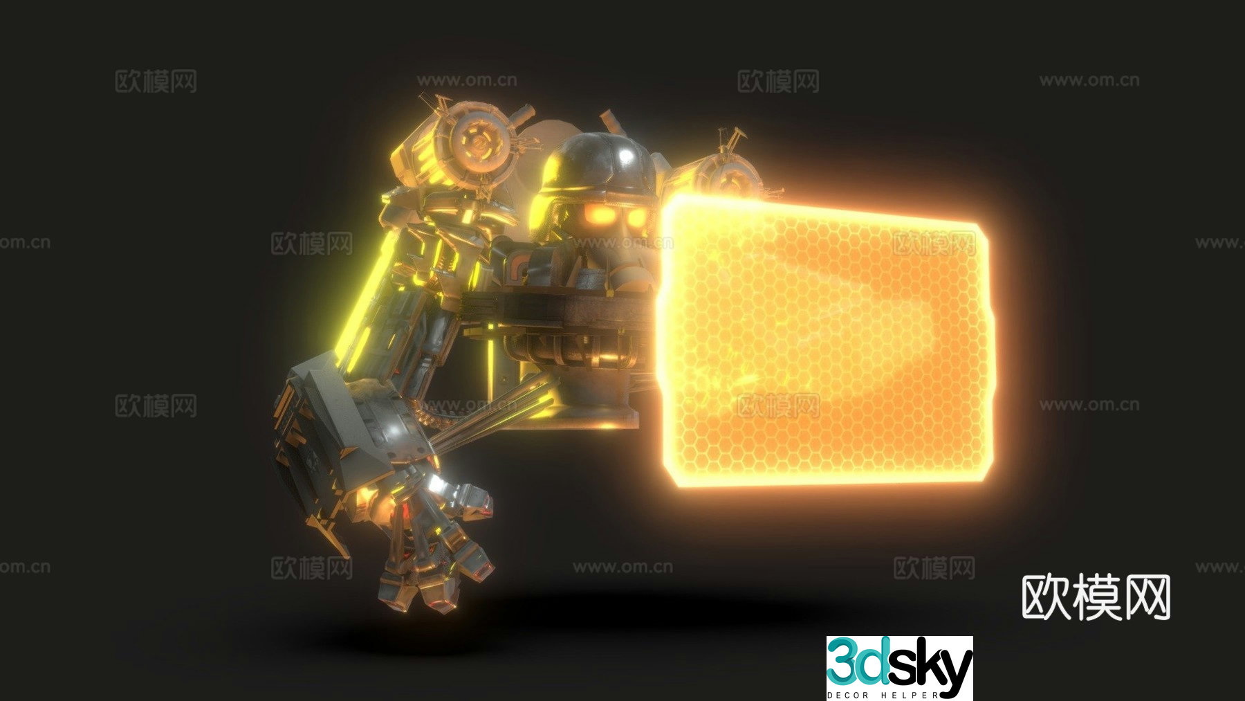Mini space god V2 3d model