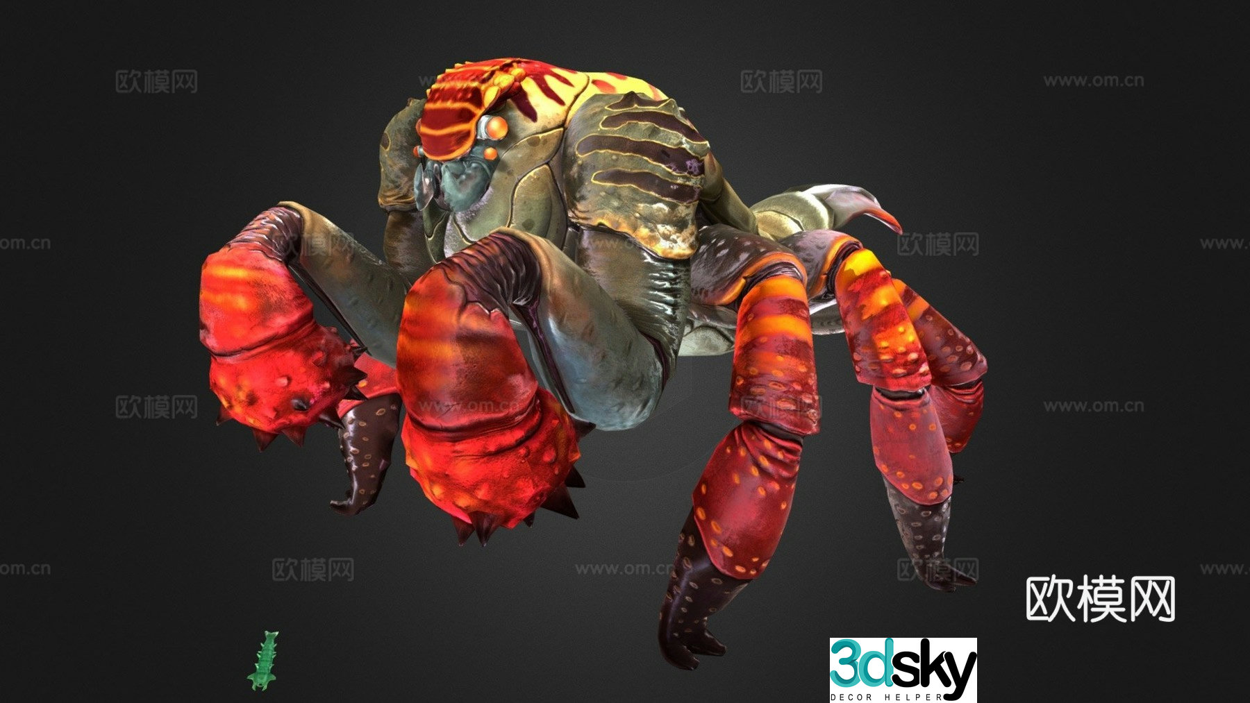 rock piercer 3d model