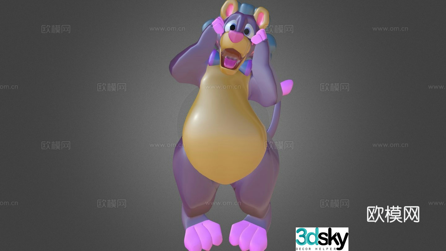 Balloonmania-explosion 3d model