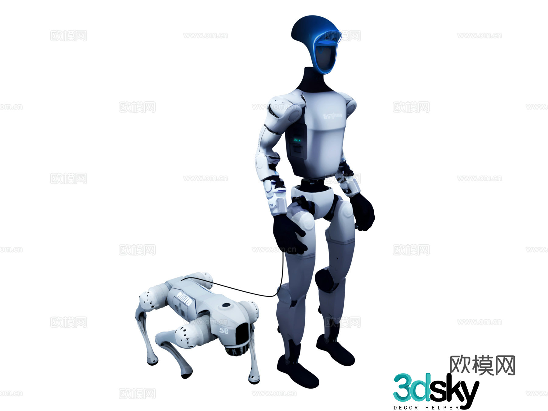 Modern Xiaomi Robot Bionic Quadruped Robot Robot Dog Xiaomi Robot Robot 3d Model