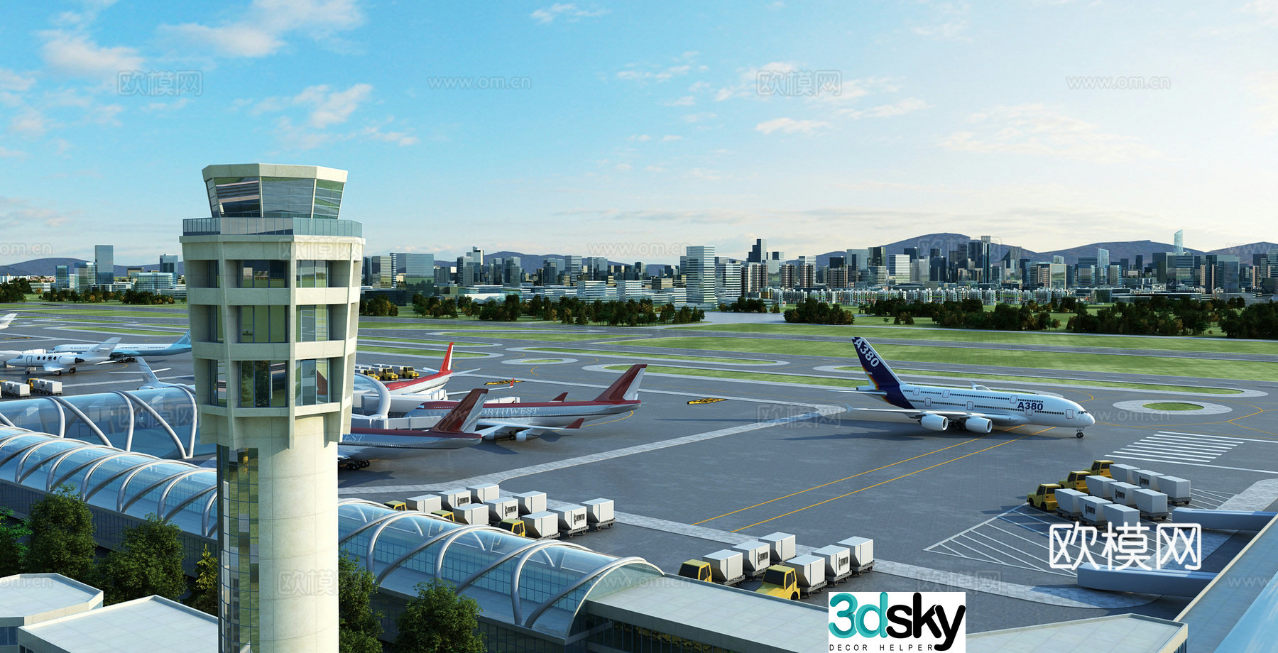 airport airport planning airport command building command center dispatch building airport 3d model