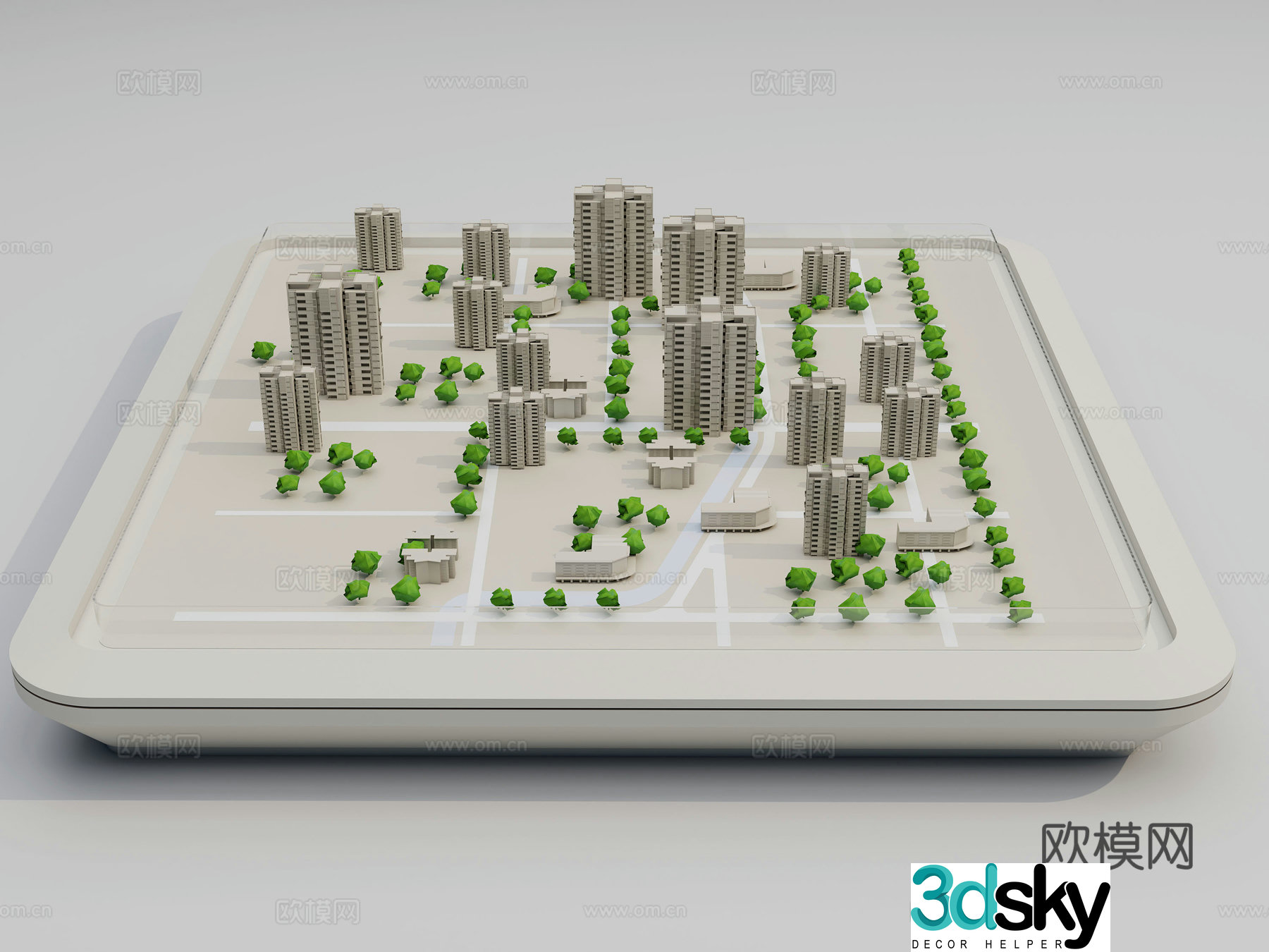 Sand table 3d model