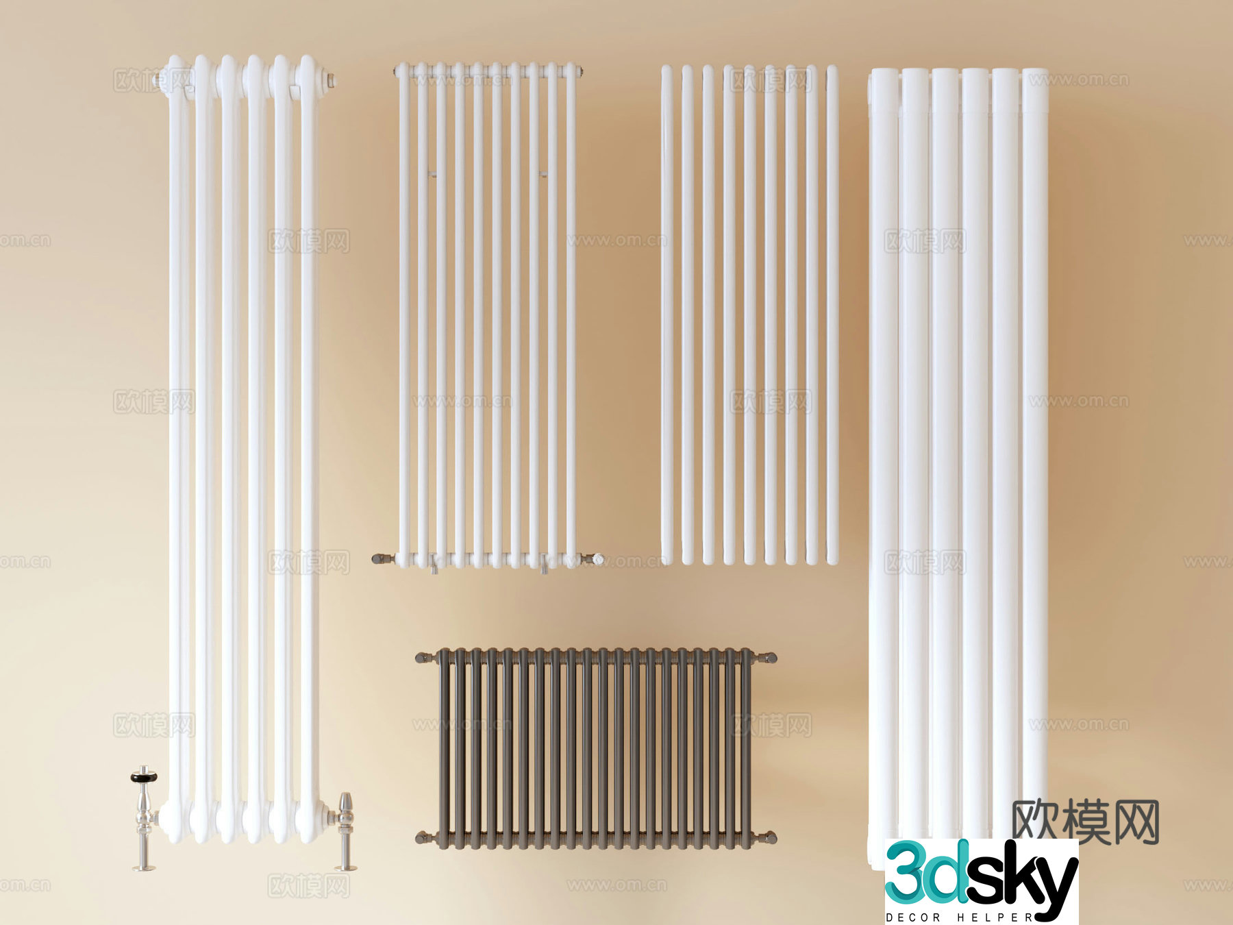 Radiator new radiator 3d model