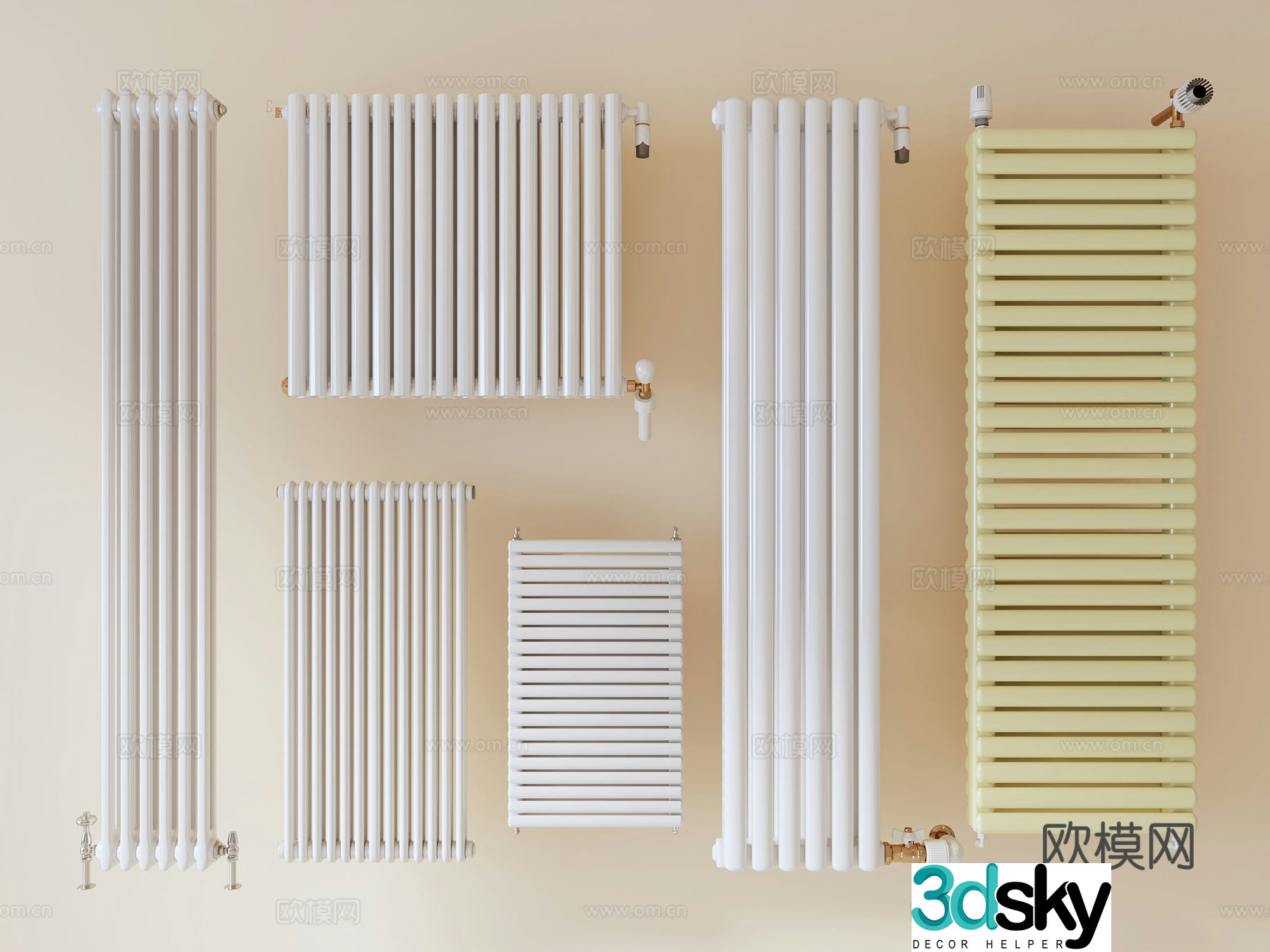 Radiator new radiator 3d model