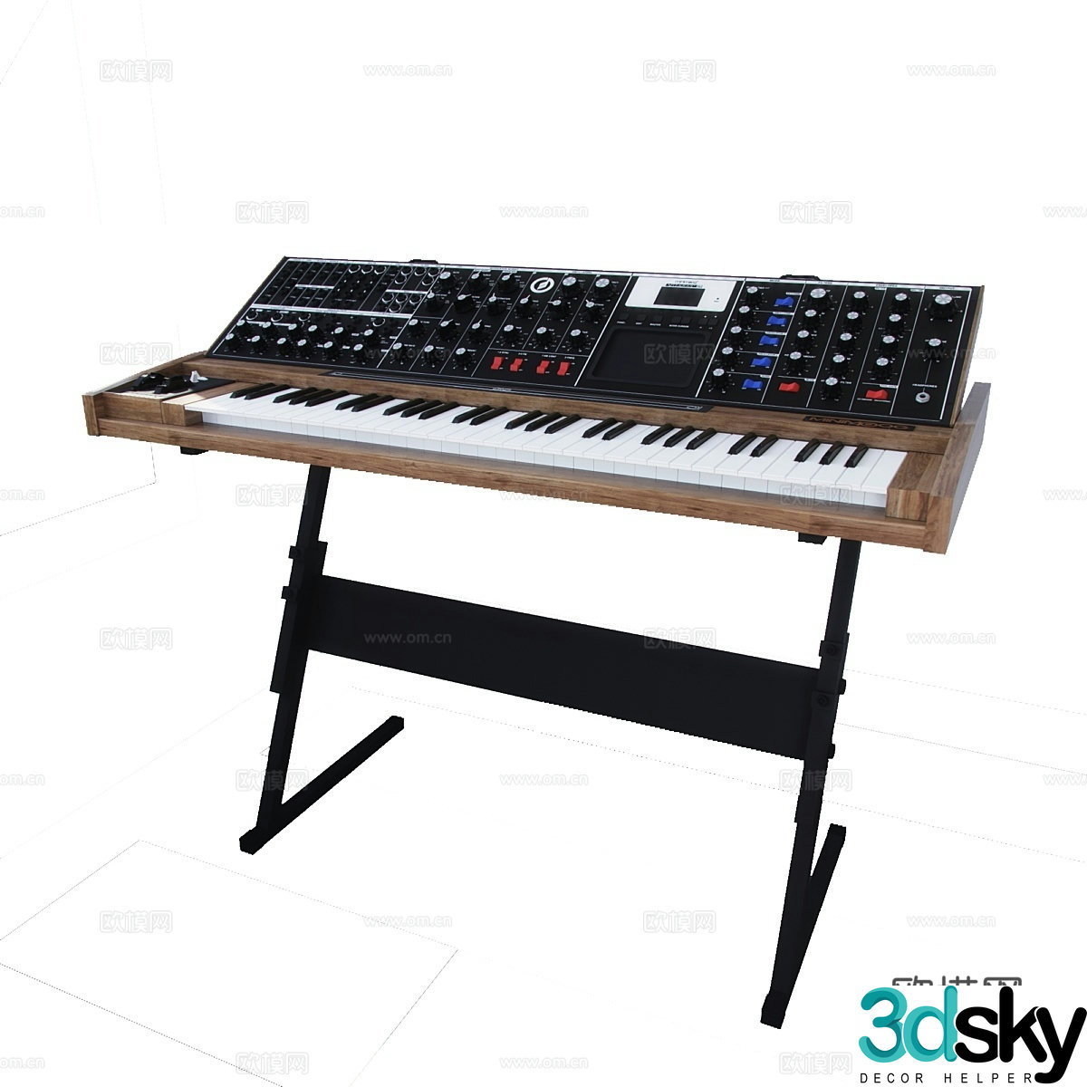 Synthesizer Minimoog Voyager XL 3d model