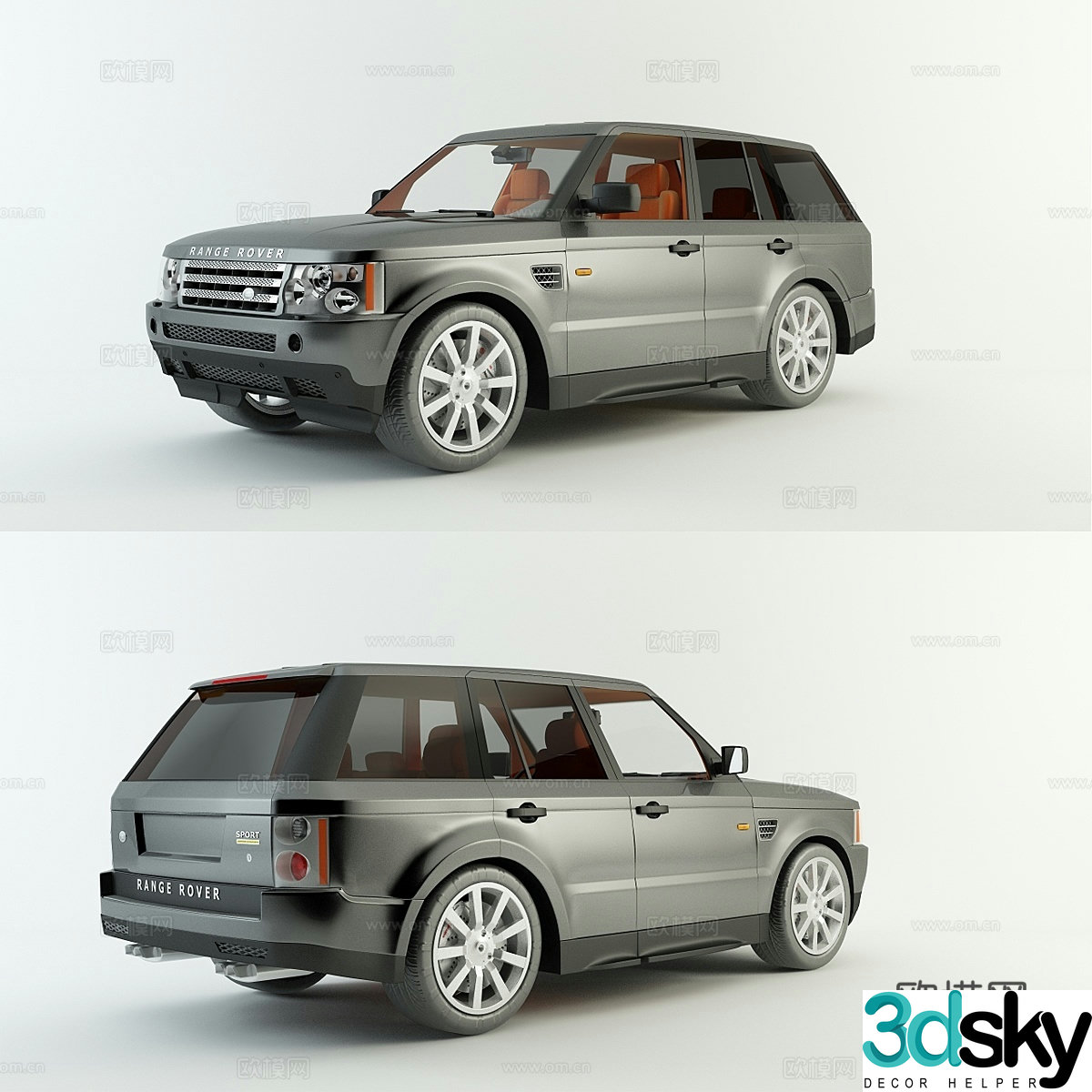 Land Rover Range Rover Sport Supercharged 3d model