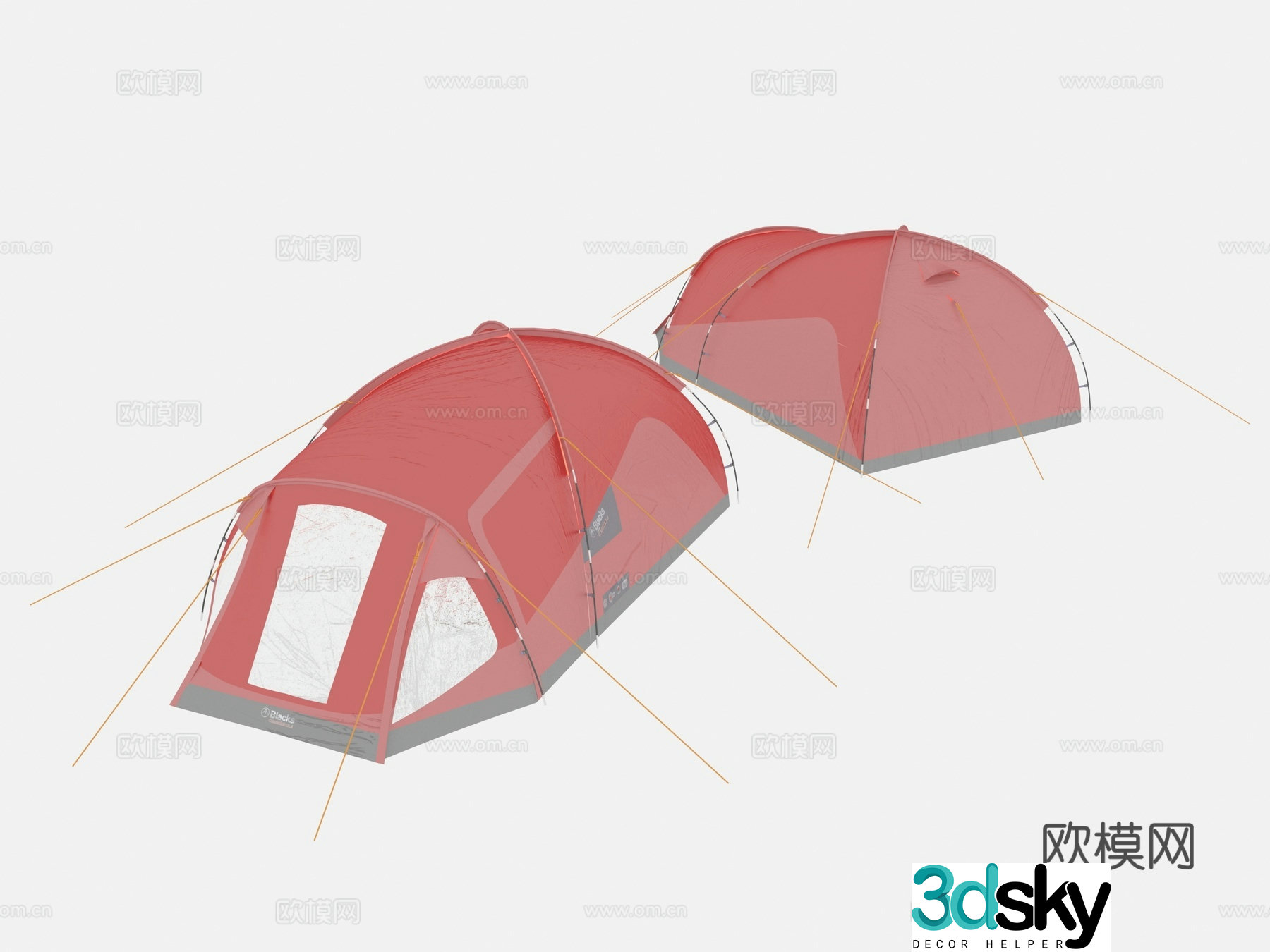 outdoor tent 3d model