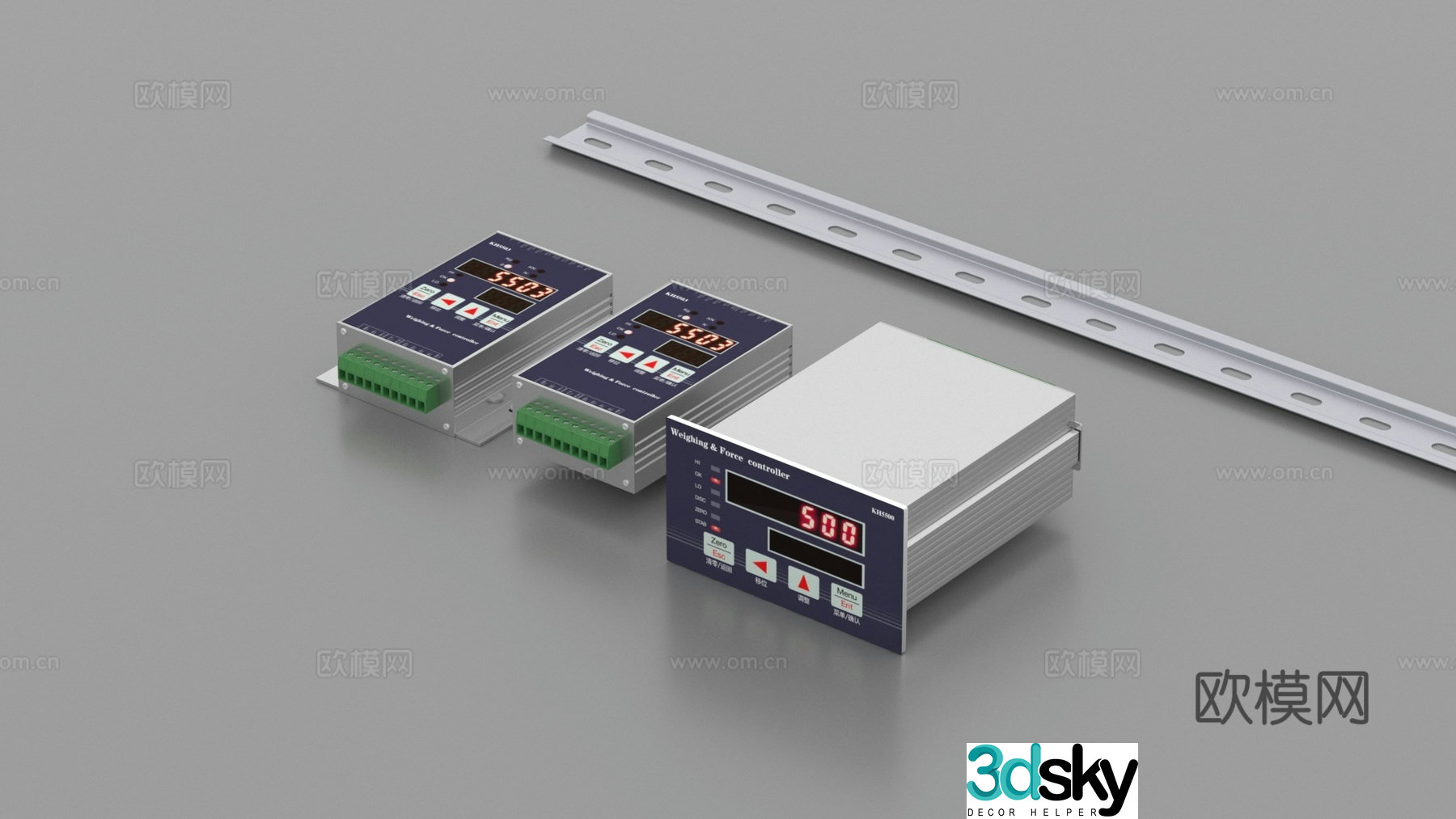 Instrumentation 3d model