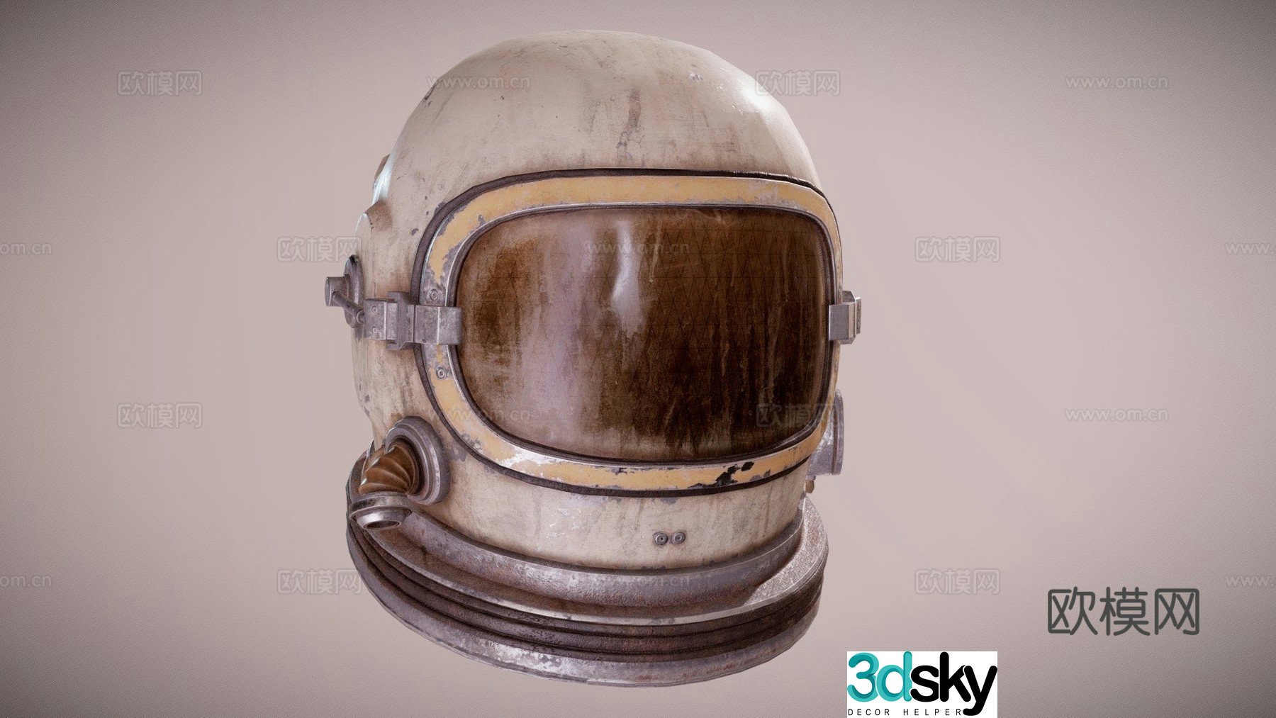 aviation cap 3d model