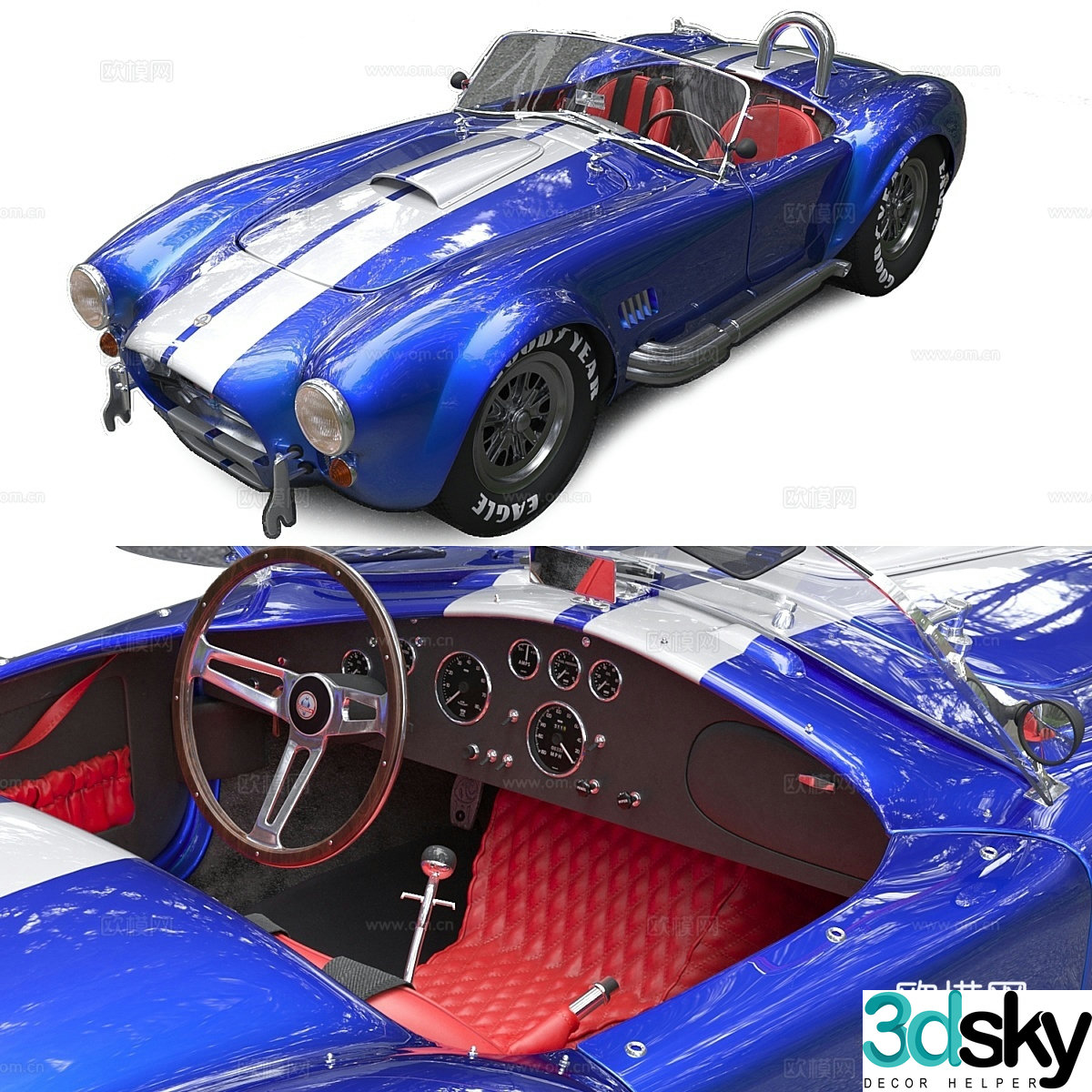 Ford Shelby Cobra 4273d model