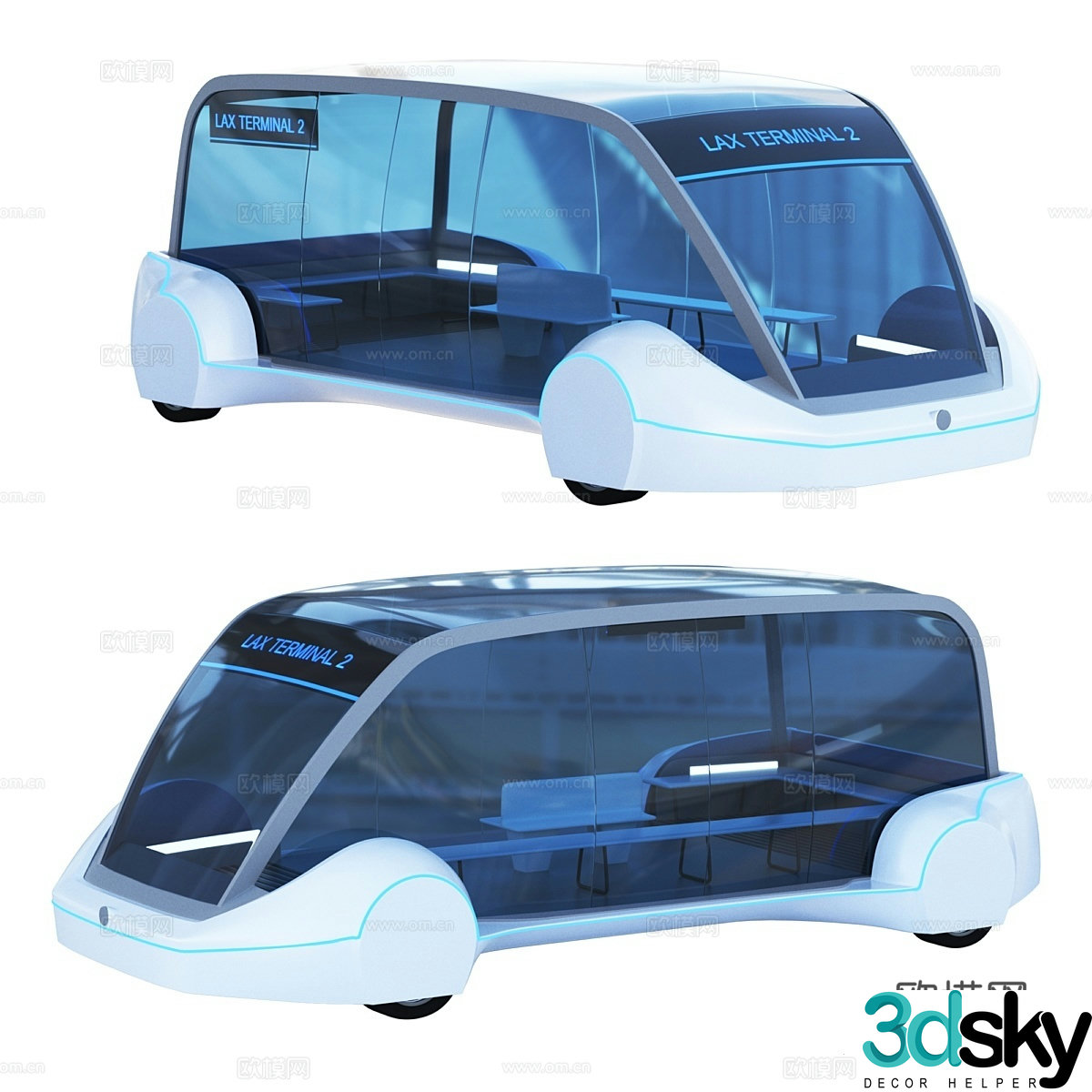 Tesla capsule 3d model