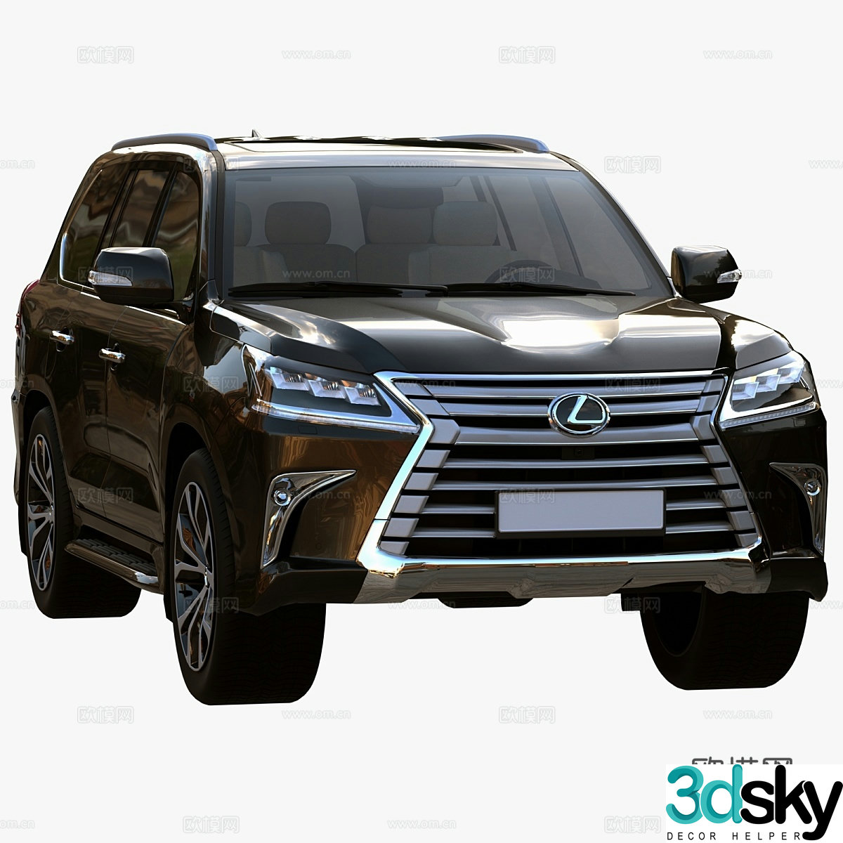 Lexus LX 3d model