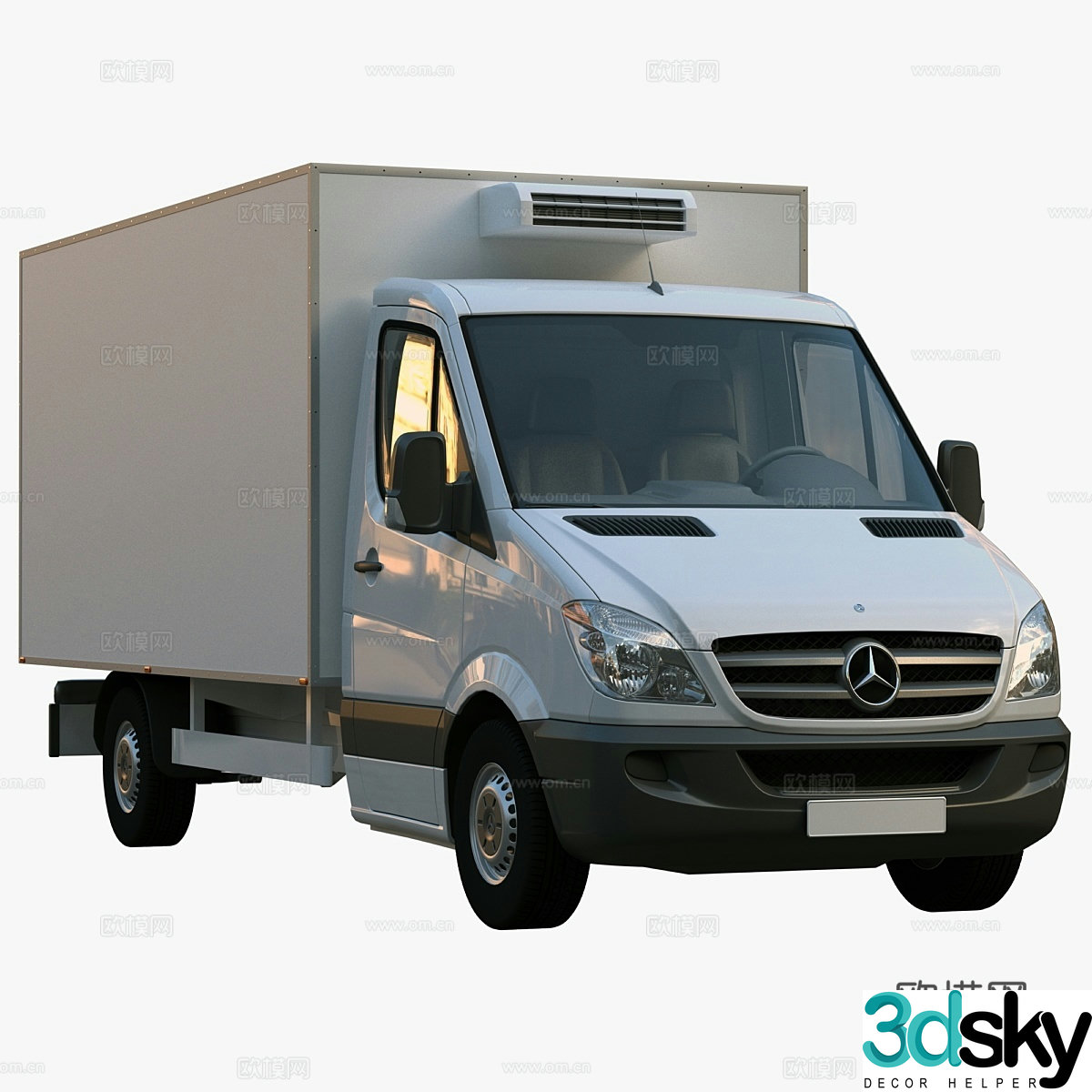 Sprinter refrigerator 3d model