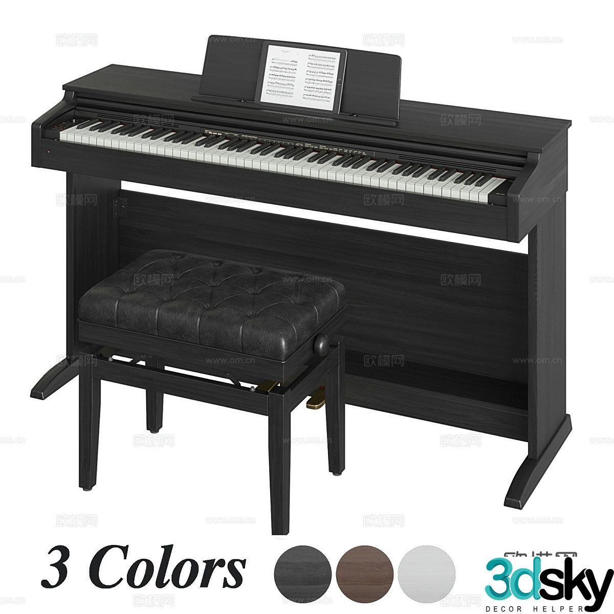 Casio Celviano AP-270 3d model