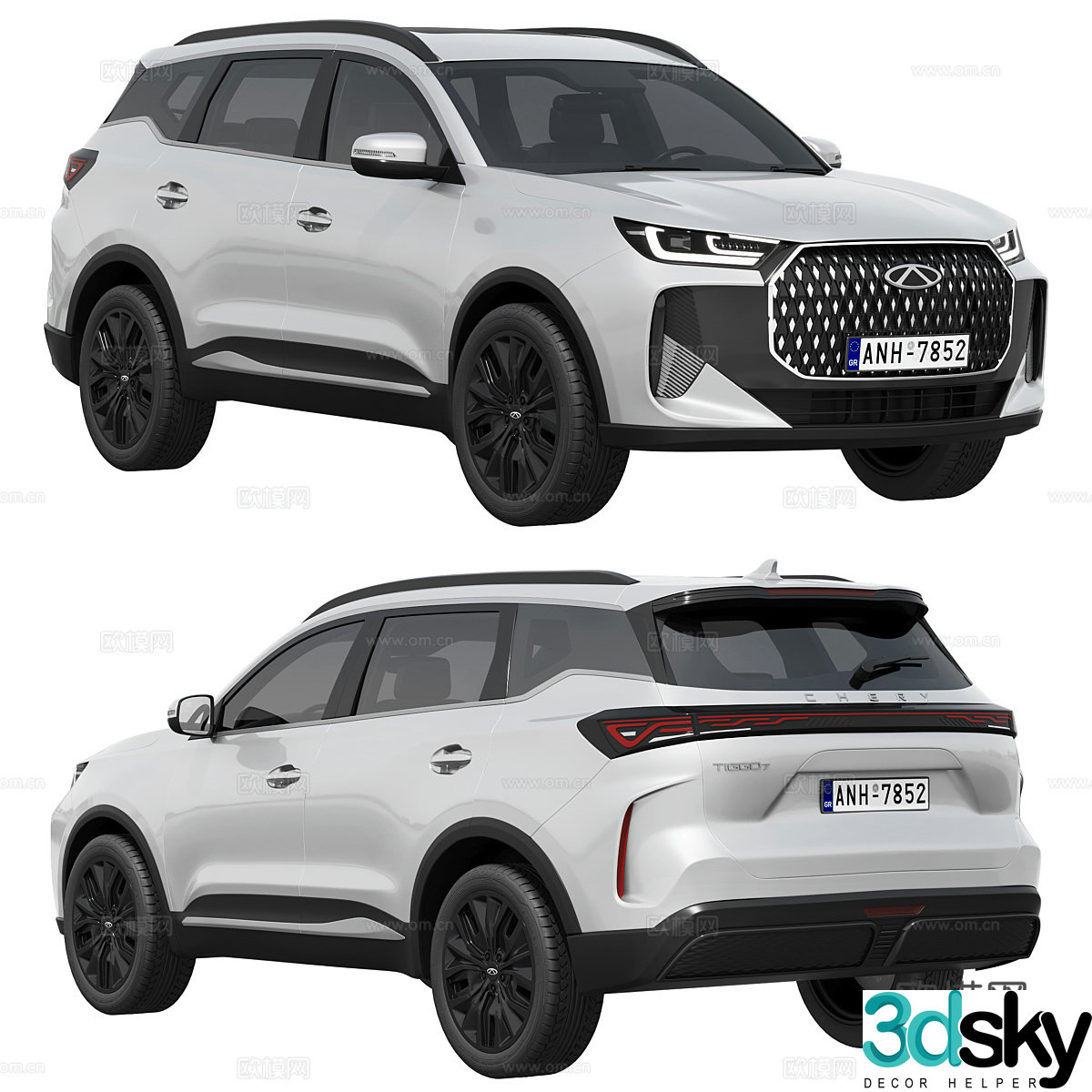 car 3d model