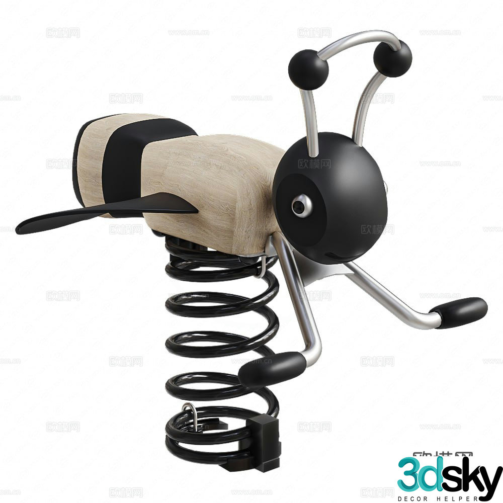 Children's play equipment 3d model