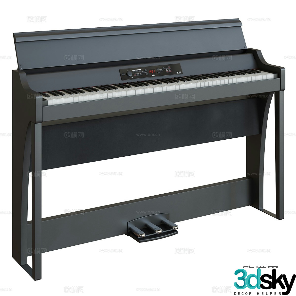 Korg g1 air3d model