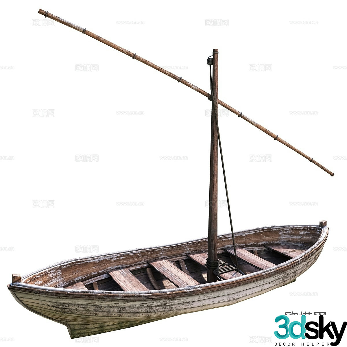 sailing ship 3d model