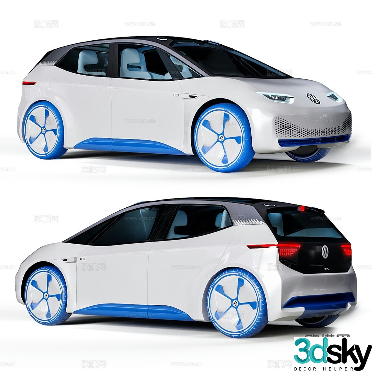 Volkswagen ID 2020 3d model