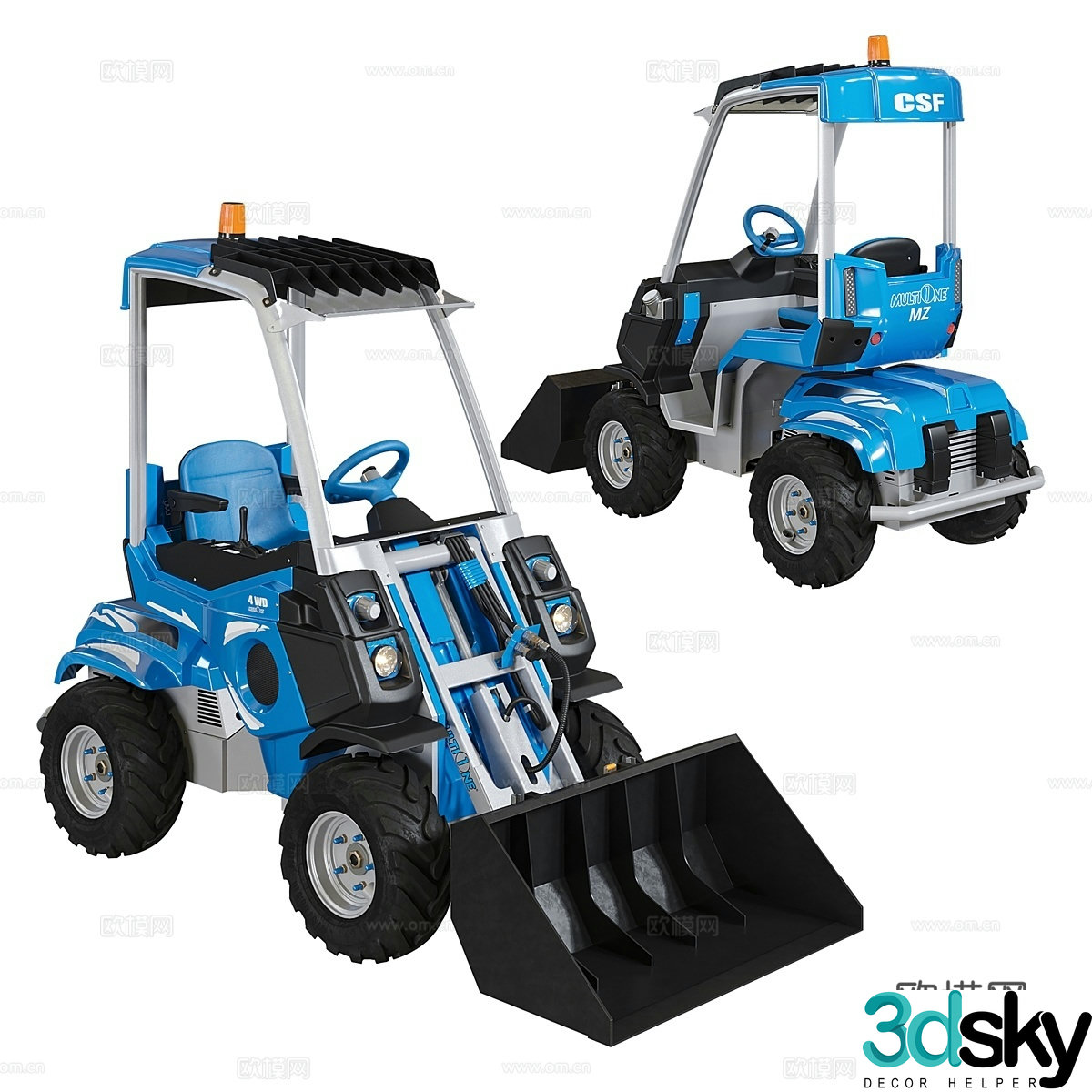 Skid Steer Loader Multione 2.33d model