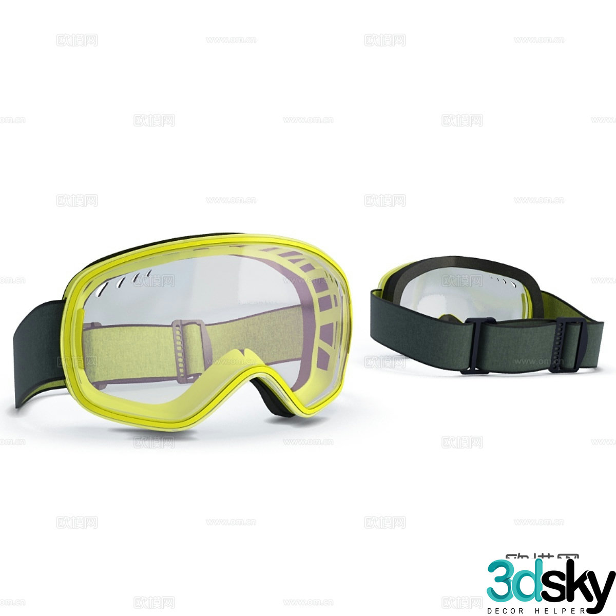 ski mask 3d model