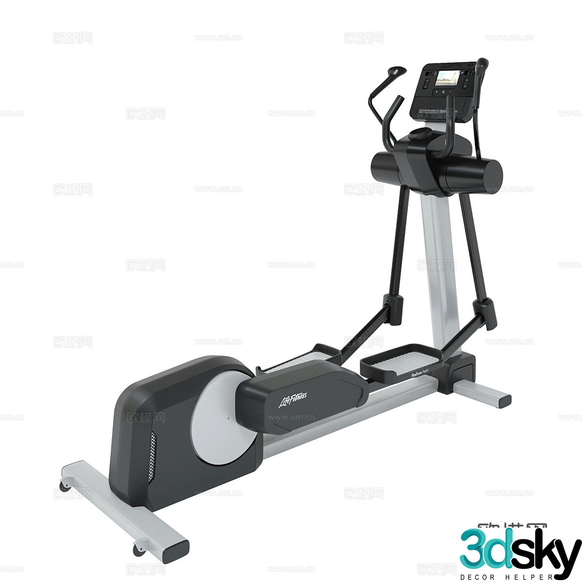 Life Fitness Integrity Series Cross Trainer 3d model